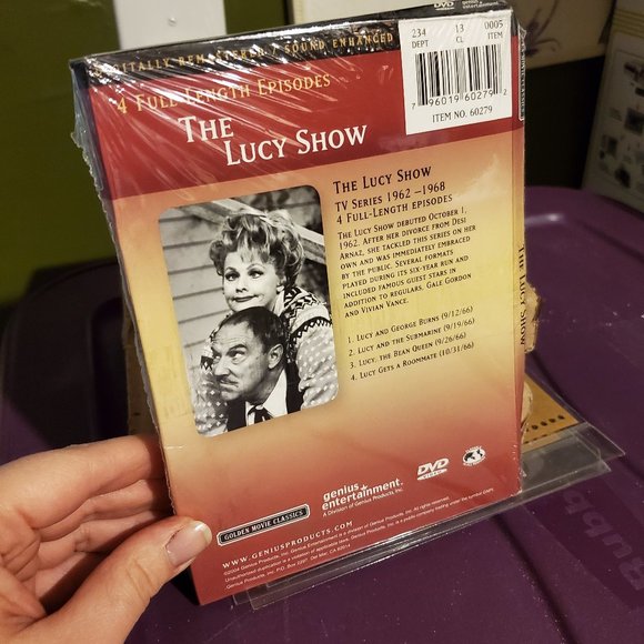 Classic B&W DVD Bundle Shirley Temple's Little Princess & The Lucy Show, NIB - Picture 3 of 7